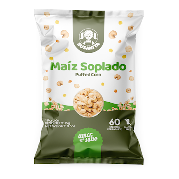 Maiz Soplado Susanita   Paquete x 15 gr 