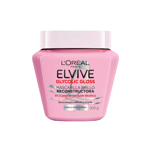 Crema Para Peinar Elvive   Glycolic Gloss x 300 ml