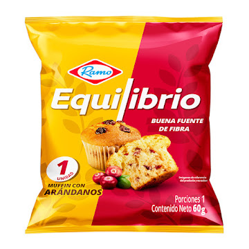 Muffin Ramo Equilibrio con Arándanos x 60 gr   