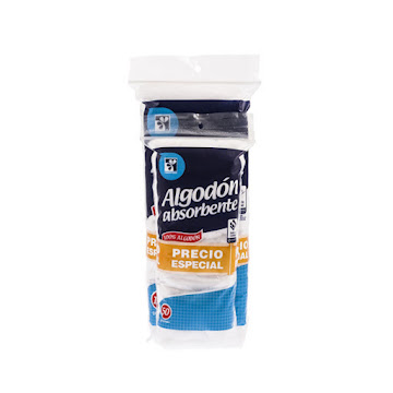 Algodón Absorbente Farmatodo Zigzag 100 gr + Algodón x 50 gr  