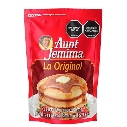 Mezcla Lista Aunt Jemima Pancakes Crepes Waffles La Original x 600 gr