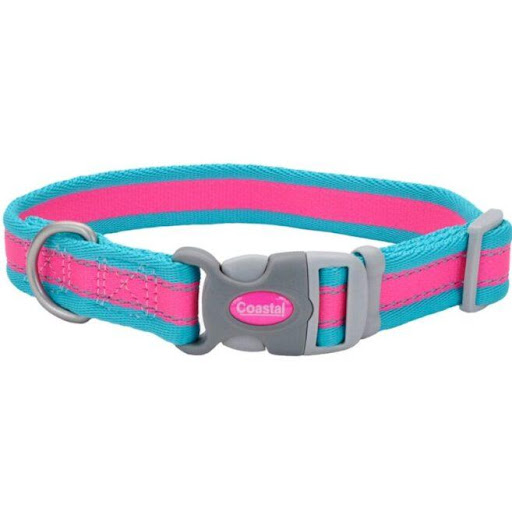 COLLAR COASTAL C PRO FUCSIA CON AZUL LARGE COASTAL  x 1 COLLAR COASTAL C PROUn collar resistente y cómodo, diseñado para brindar un ajuste seguro y duradero. Ideal para perros de todos los tamaños, perfecto para paseos y actividades diarias.Características