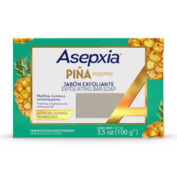 Jabón En Barra Exfoliante Asepxia Piña x 100 gr  
