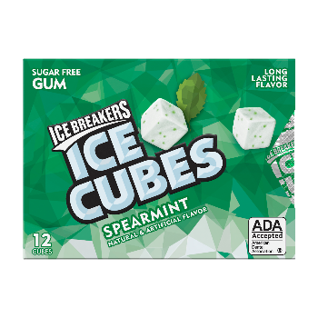 Goma De Mascar Icecubes   Menta Verde X23G. X10Und.                      