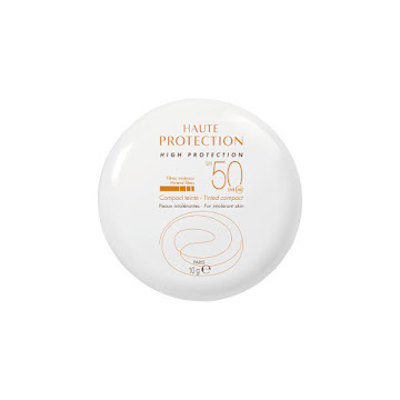 Polvo Compacto Avene Dorado Pieles Intolerantes SPF 50+ x 10 gr  