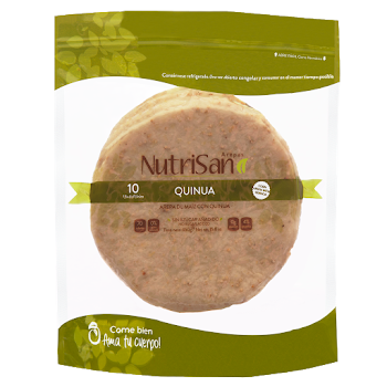 Arepas Nutrisano Quinua x 10 und  