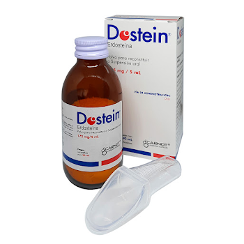 Dostein Erdosteína 175mg/5ml Carnot Frasco x 90 ml  