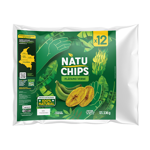 Plátano Verde Natuchips 
