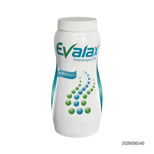 Evalax Polietilenglicol 3350 100 mg Farma de Colombia Frasco x 250 gr