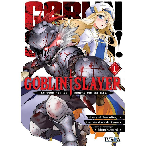 Goblin Slayer No. 1 IVREA Libro x 1.0 GOBLIN SLAYER No. 1   Todo comienza cuando una joven Sacerdotisa recién salida del templo decide unirse a un grupo de novatos para una misión aparentemente sencilla: eliminar goblins, seres repulsivos