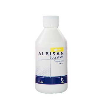 Albisan Sucralfato 1 mg Incobra Frasco x 200 ml  