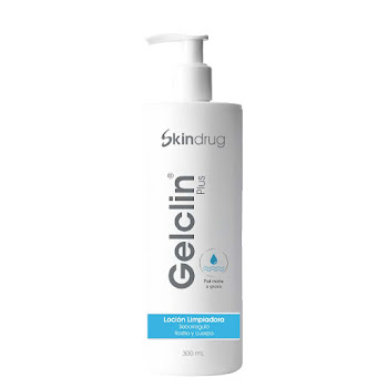 Locion Limpiador Gelclin Plus Rostro Y Cuerpo Frasco x 300 ml  