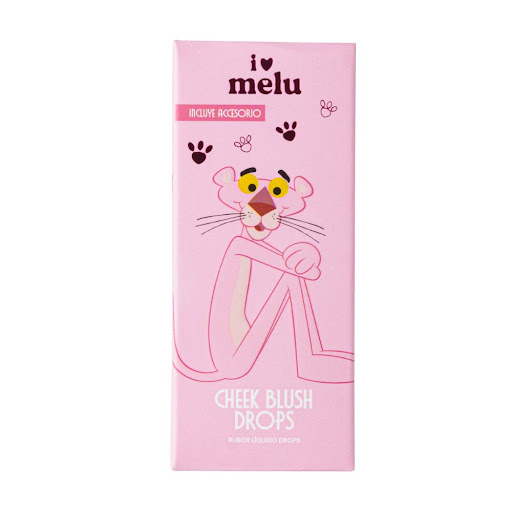 Rubor Liquido Drops Melu Pantera Rosa Rose Vibes Caja x 11 ml