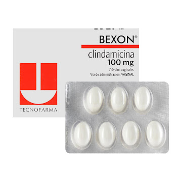 Bexon Clindamicina 100 mg Caja x 7 Óvulos  