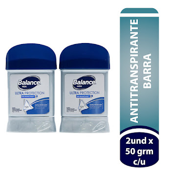 Desodorante Balance Barra Extra Proteccion Ultra Protection Hombre 5 gr x 2 und undefined