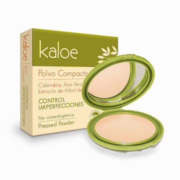 Polvo Compacto Kaloe Control Imperfecciones Spf 20 No 1 Almendra x 15 gr  