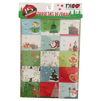Tarjeta De Para Nico Navidad x 1 und    