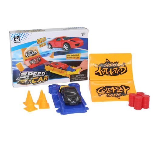 Set Lanza Carros Caja Plasticos Asociados  x 1 Es un juguete emocionante y educativo, fabricado en plástico resistente y seguro. Incluye un lanzador y carros con diseños detallados, ideales para recrear escenarios de velocidad y competencia. Su pr