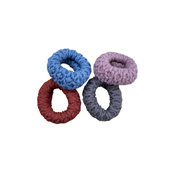 Caucho Shock Tela Grueso Fashion Colors x 4 und   