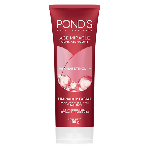 Espuma Facial Limpiadora   Ponds Age Miracle Tubo x 100 gr