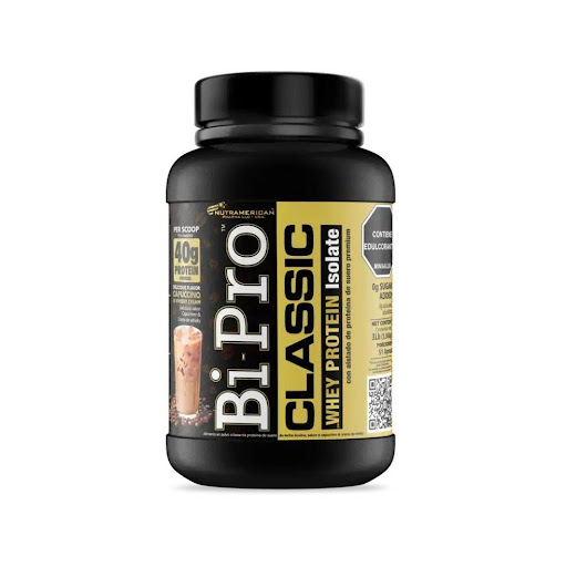 Bipro Classic Capuchino con crema de Whisky 3 lb Proteina NUTRAMERICANPHARMA Tarro x 3 Lb (1368g) 