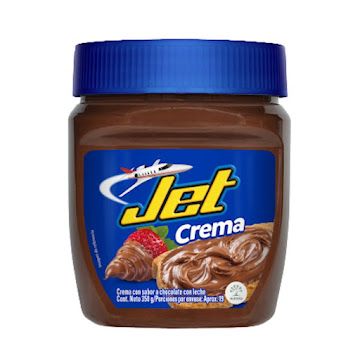 Crema Jet Con Sabor A Chocolate Con Leche x 350 gr  