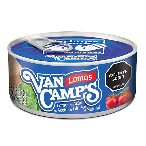 Atún Van Camps Lomitos En Aceite x 160 gr