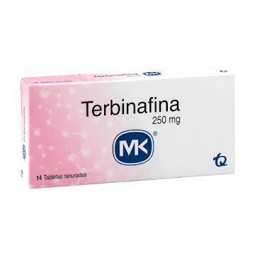 Terbinafina MK 250 mg Caja x 14 Tabletas  