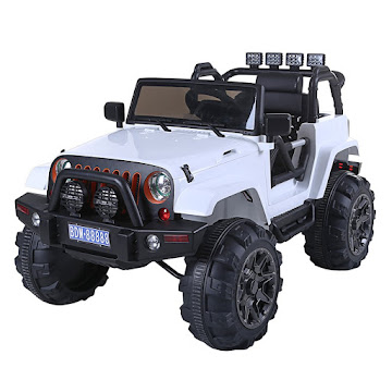 Solo Online Carro Electrico Jeep   Tipo Renegade White 12 V Con Rc 