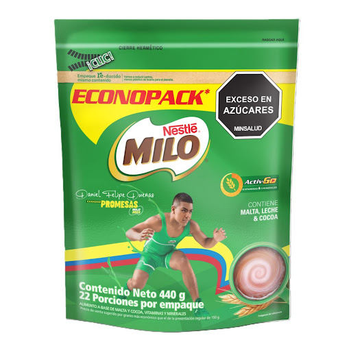 Bebida En Polvo MILO Econopack x 440 g