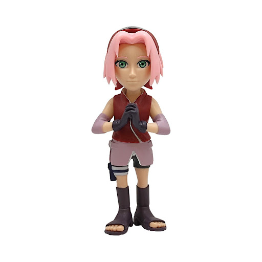 Minix Figura Coleccionable Sakura Haruno Serie Naruto MINIX Caja x 1 ĦEncarna la fuerza y la determinación de Sakura Haruno con la Figura Coleccionable de Minix! Esta detallada figura captura a Sakura, la valiente ninja del equipo 7, en una pose dinámica que refleja su