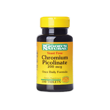 GoodN Natural Picolinato De Cromo 200 mcg Frasco x 100 Tabletas  