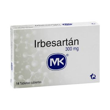 Irbesartán MK 300 mg Caja x 14 Tabletas  