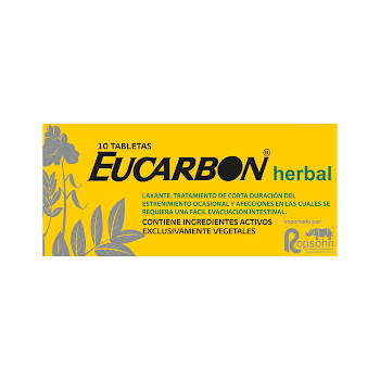 Eucarbon Herbal Ropsohn Caja x 10 Tabletas  