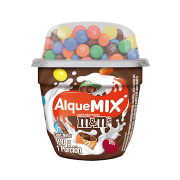 Yogurt Alquemix m&m´s x 100 gr  