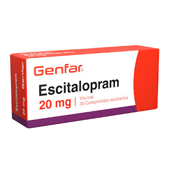 Escitalopram Genfar 20 mg Caja x 30 Comprimidos  