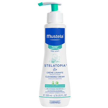 Crema Mustela Bebé Stelatopia Lavante Frasco x 200 ml  