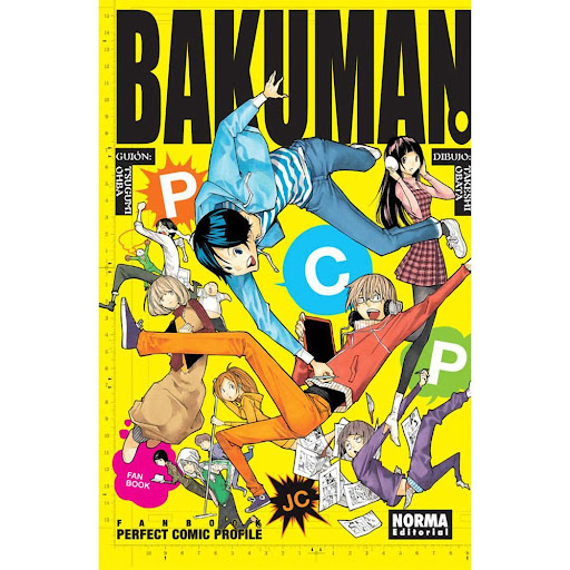 Bakuman: Fanbook. Perfect Comic Profile Editorial Norma Libro x 1.0 BAKUMAN.    Autores:Takeshi Obata, Tsugumi Ohba  Colecciones:CÓMIC MANGA  Editoriales:NORMA Editorial  Series:BAKUMAN   BAKUMAN. AÚN GUARDA MUCHOS SECRETOS, ¡QUE NO SE QUEDE NADA EN EL TINTERO!  Segun