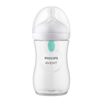Tetero Avent Natural 3.0 Airfree de 9oz Tetina 1m+ x 1 und  