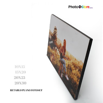 Retablo Fotos Photo   Store Negro 10x15 Cm X 1 Und 