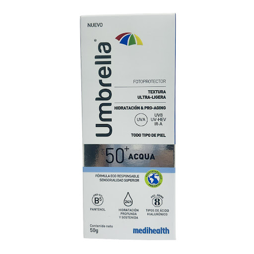 Fotoprotector Umbrella Acqua Spf 50+ x 50 gr