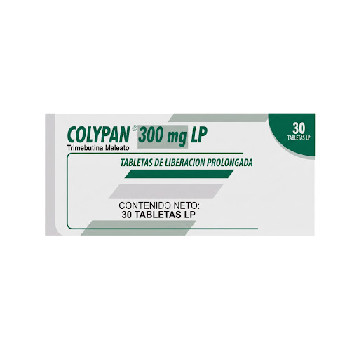 Colypan LP Trimebutina 300 mg Farma de Colombia Caja x 30 Tabletas
