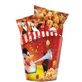  Kit Crispetas Popetas 1 Familiar + 2 Multipack Caramelo x 277.2 gr  