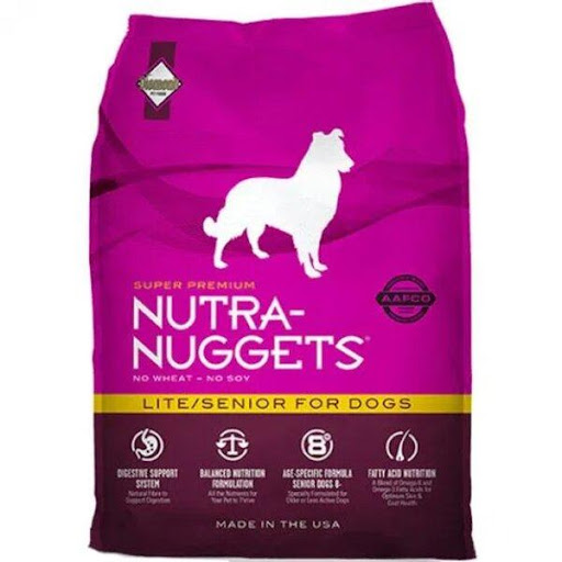 NUTRA NUGGETS C LITE SENIOR 1 KG NUTRA NUGGETS  x 1 Nutra-Nuggets Lite / Senior Dog Formula, ideal para perros mayores, con sobrepeso o inactivos, proporciona todos los nutrientes esenciales necesarios para mantener la salud, pero con menos calorías. E