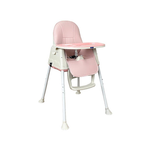 Silla comedor bebe 4en1 Happy Baby Zoe Rosa HAPPY BABY Caja x 1  
