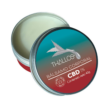 Bálsamo Corporal Thallos Cbd 1%, Aroma Canela Lata x 40 gr   