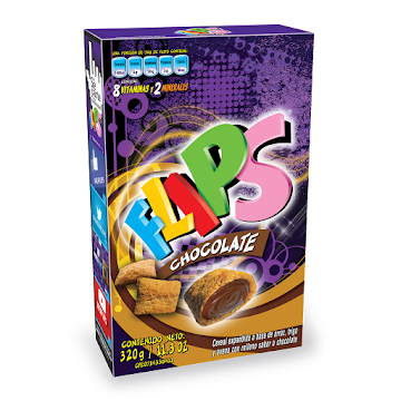 Cereal Flips De Chocolate x 320 gr  