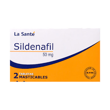 Sildenafil 50 mg La Santé Caja x 2 Tabletas  