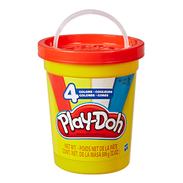 Play Doh Súper Lata 4 Colores Surtidos x 896 gr undefined
