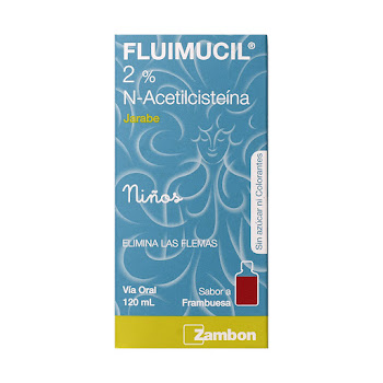 Fluimucil N Acetilcisteina 2% Jarabe Zambom Frasco x 120 ml  